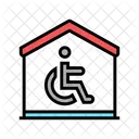 House Disabled Color Icon