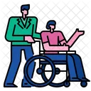 Wheelchair Disabled Care Icon