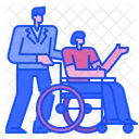 Wheelchair Disabled Care Icon