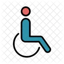 Wheelchair Disability Person Icon