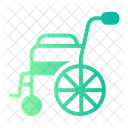 Wheelchair Injury Disable Icon