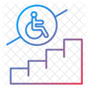 Transportation Wheelchair Ramp Icon