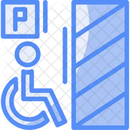 Wheelchair Accessible Parking  Icon