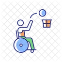 Wheelchair basketball  Icon