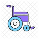 Wheelchair Medical Health Icon