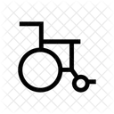 Medical Wheelchair Patient Icon