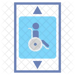Wheelchair Lift  Icon