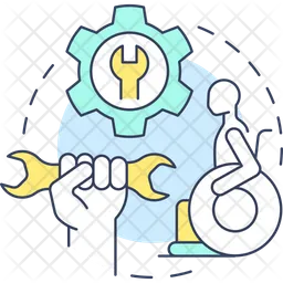 Wheelchair repair  Icon