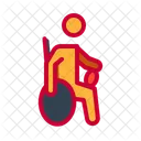 Wheelchair Rugby Para Sports Icon