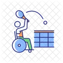 Wheelchair tennis  Icon