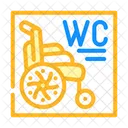 Wheelchair Toilet  Icon