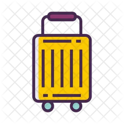 Wheeled luggage  Icon