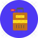 Wheeled Luggage Luggage Travel Icon