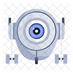 Wheeled Robot  Icon