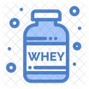 Whey Bottle Protein Bottle Nutrition Icon
