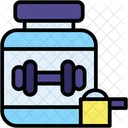 Whey Protein Supplement Powder Icon