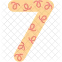 Number Seven Numeric Icon