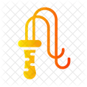 Whip Rope Circus Icon