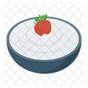 Whip Cream Food Bowl Fruit Icon