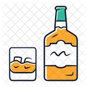 Whiskey Bottle Old Icon
