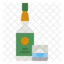 Whiskey Alcohol Bottle Alcoholic Drink Icon
