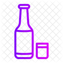 Whiskey Bottle Food Icon
