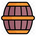 Whiskey Barrel Wine Barrel Barrel Icon