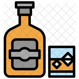 Whiskey Bottle  Icon