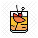 Whiskey Sour Cocktail Symbol