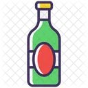 Irische Whiskeyflasche Symbol