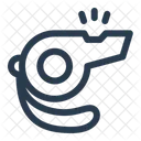 Whistle Signal Stop Icon