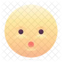 Whistle Emoji Smiley Icon