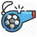 Whistle Football Soccer Icon