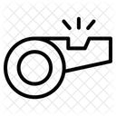 Police Whistle Blower Signal Icon