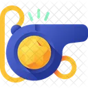 Whistle Referee Sport Icon