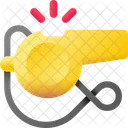 Whistle Referee Sport Icon