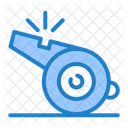 Whistle Coach Referee Icon