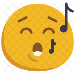 Whistling Emoji Icon