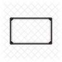 White Board Board Presentation Icon