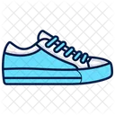 White Cap Toe Sneaker  Shoes  Icon