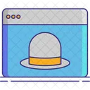 White Hat Hat Seo Icon
