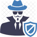White Hat Hacker Cyber Hacker Icon