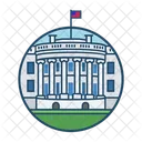 White House Famous Building Landmark Icon