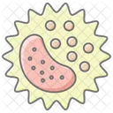 White Blood Cell Awesome Lineal Color Icon 아이콘