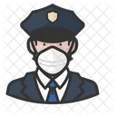 Avatar Police White Icon