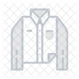 White Office Shirt  Icon