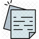 White Paper Contract Document Icon