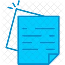 White Paper Contract Document Icon