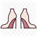 White Peep-Toe Women's Shoes  Icon