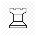 Chess Symbols White Rook Chess Rook Icon